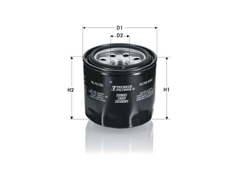 TECNECO FILTERS Ölfilter 81175 Öffnungsdruck Umgehungsventil [bar]: 1, Höhe [mm]: 74, Gewindemaß: 3/4-16 UNF, Außendurchmesser [mm]: 82, Filterausführung: Anschraubfilter, Ergänzungsartikel/Ergänzende Info 2: mit einem Rücklaufsperrventil, Innendurchmesser 1 [mm]: 57, Innendurchmesser 2 [mm]: 65