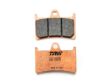 TRW Brake pad for motorcycle 198748 Set, for a brake disc!
Thickness [mm]: 8,8, Height [mm]: 51,3, Width [mm]: 69,2 2.