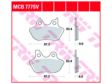 TRW Bremsbeläge für Motorräder 199411 Set, für eine Bremsscheibe!
Dicke/Stärke [mm]: 8, Höhe [mm]: 63,4, Breite [mm]: 97,3 2.