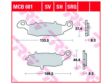 TRW Bremsbeläge für Motorräder 199162 Set, für eine Bremsscheibe!
Dicke/Stärke [mm]: 8,3, Höhe 1 [mm]: 37,4, Höhe 2 [mm]: 44,4, Länge 1 [mm]: 133,5, Länge 2 [mm]: 109,2 2.