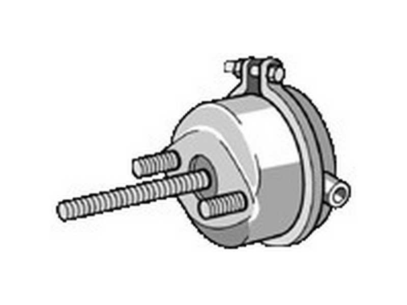 KNORR-BREMSE Luftbremszylinder 166538 Bremskammer (S-Achse)