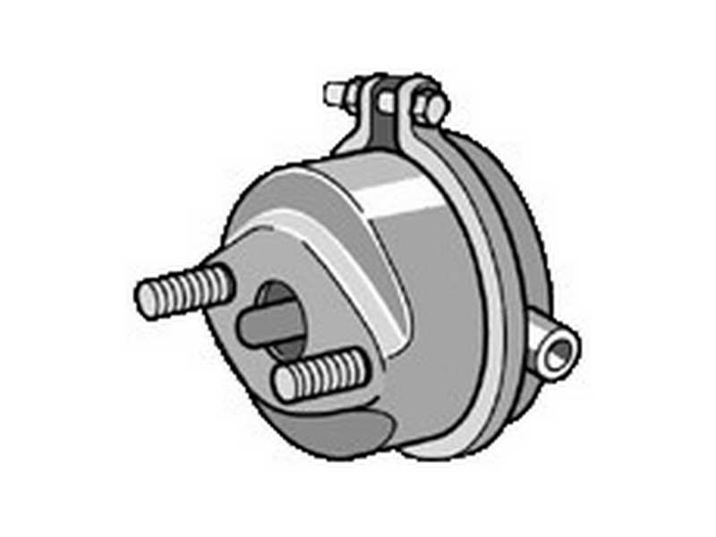 KNORR-BREMSE Luftbremszylinder 165407 Bremskammer (Zifferblatt)