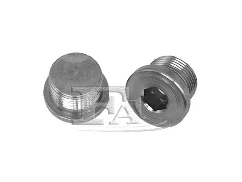 FA1 Oil sump 465341 M22x1.5 L = 14 of 908 w = 10 mm, fiat, with
Thread Size: M22x1,5, Length [mm]: 14, Additionally required articles (article numbers): 846.760.100, 633.290.100, DIN standards (Screws): DIN 908 (screw plugs with collar and internal drive)