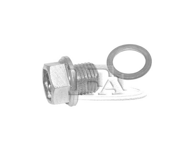 FA1 Verschlußschraube, Ölwanne 466409 Gewindemaß: M14x1,5, Länge [mm]: 12 
Gewindemaß: M14x1,5, Länge [mm]: 12, Ergänzungsartikel/Ergänzende Info 2: mit Dichtring