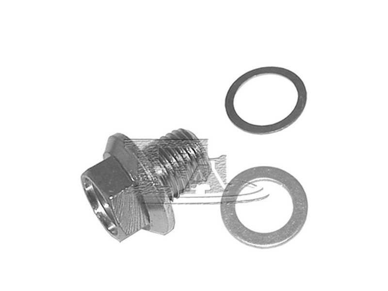 FA1 Verschlußschraube, Ölwanne 465091 Gewindemaß: M14x1,5, Länge [mm]: 15 
Gewindemaß: M14x1,5, Länge [mm]: 15, Ergänzungsartikel/Ergänzende Info 2: mit Dichtring, wahlweise: