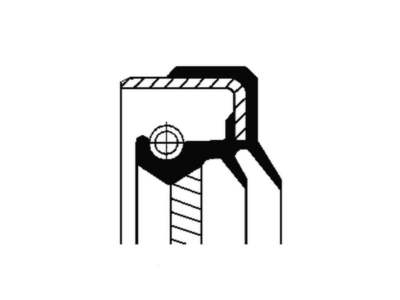 CORTECO Transmission gear seal