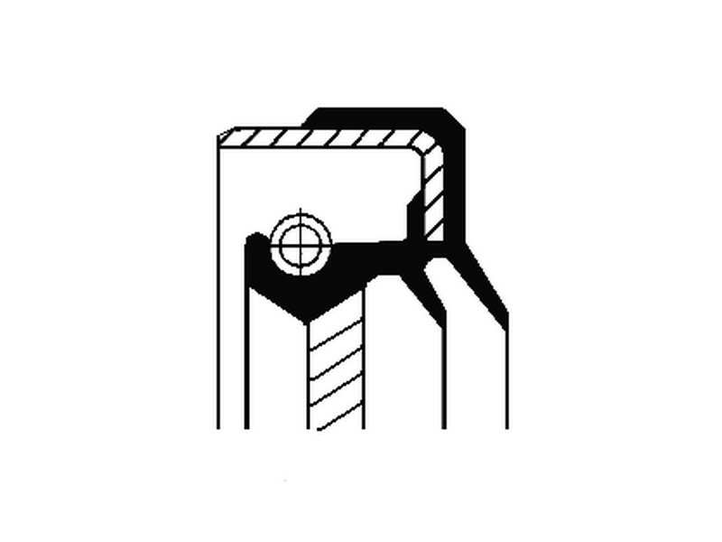 CORTECO Wellendichtring, Differential 10622392 Einbauseite: Eingang, Innendurchmesser 1 [mm]: 42, Außendurchmesser 1 [mm]: 75, Außendurchmesser 2 [mm]: 99,5, Höhe 1 [mm]: 12, Material: FPM (Fluor-Kautschuk), Drallart: Rechtsdrall, Staubschutz: mit Staubschutzlippe