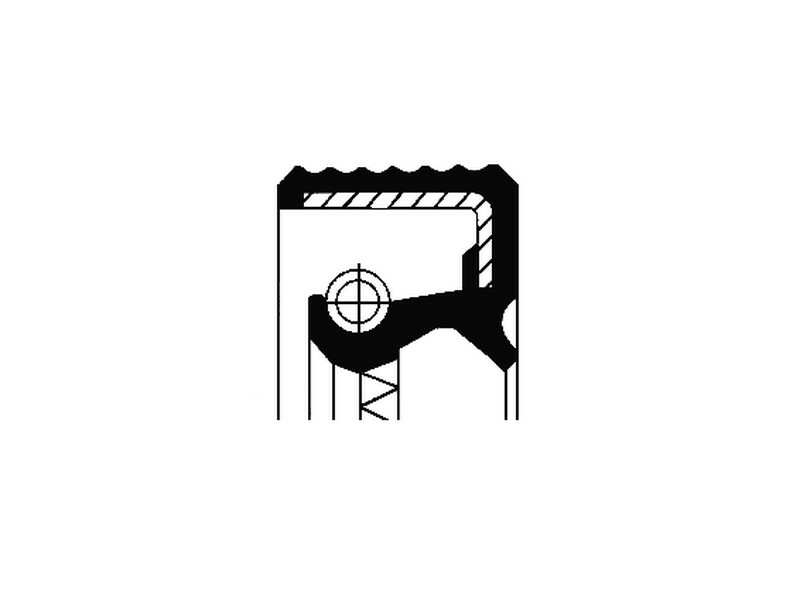 CORTECO Wheel hub seal 230133 Inner diameter 1 [mm]: 52, Outer diameter 1 [mm]: 97, Height 1 [mm]: 10, Height 2 [mm]: 18, Material: FPM (fluoride rubber), Dust Cover: with dust lip, Swirl Type: Alternating Twist