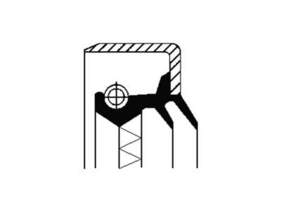 CORTECO Wheel hub seal