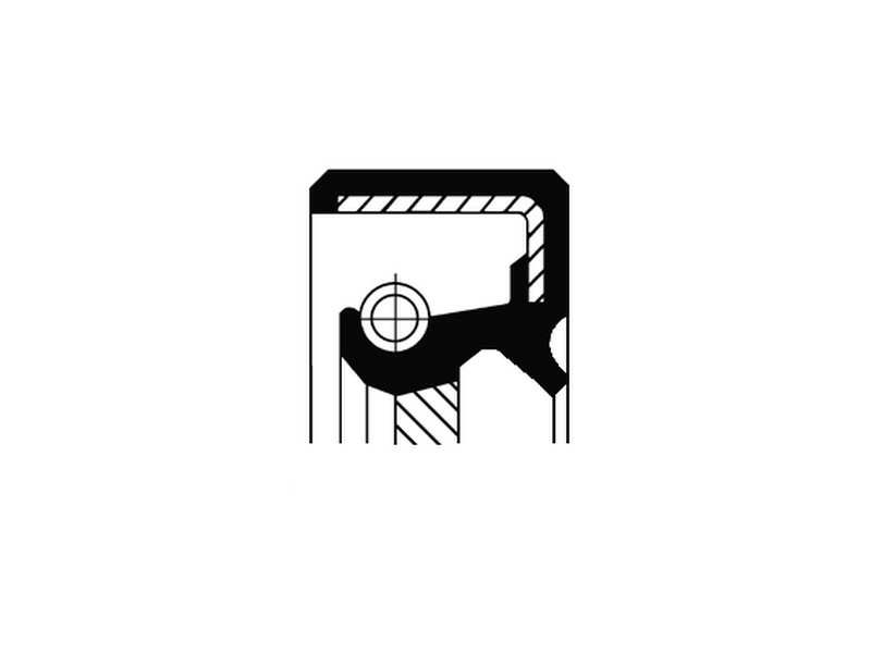 CORTECO Crankshaft slave 231657 Fitting Position: transmission sided, Inner diameter 1 [mm]: 91, Outer diameter 1 [mm]: 111, Height 1 [mm]: 9, Material: FPM (fluoride rubber), Dust Cover: with dust lip, Swirl Type: Left-hand Twist