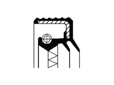 CORTECO Differential gear oil seal
