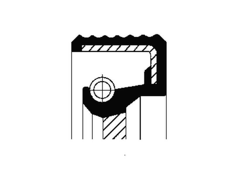 CORTECO Transmission gear seal 234127 Inner diameter 1 [mm]: 29,9, Outer diameter 1 [mm]: 47, Height 1 [mm]: 6, Material: FPM (fluoride rubber), Swirl Type: Right-hand Twist