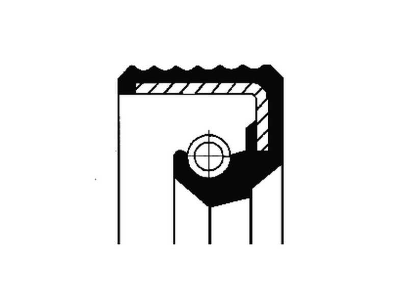 CORTECO Wellendichtring für Servolenkung 235019 Innendurchmesser 1 [mm]: 28, Außendurchmesser 1 [mm]: 37, Höhe 1 [mm]: 4,5, Material: HNBR (Hydrierter Acryl-Nitril-Butadien-Kautschuk)