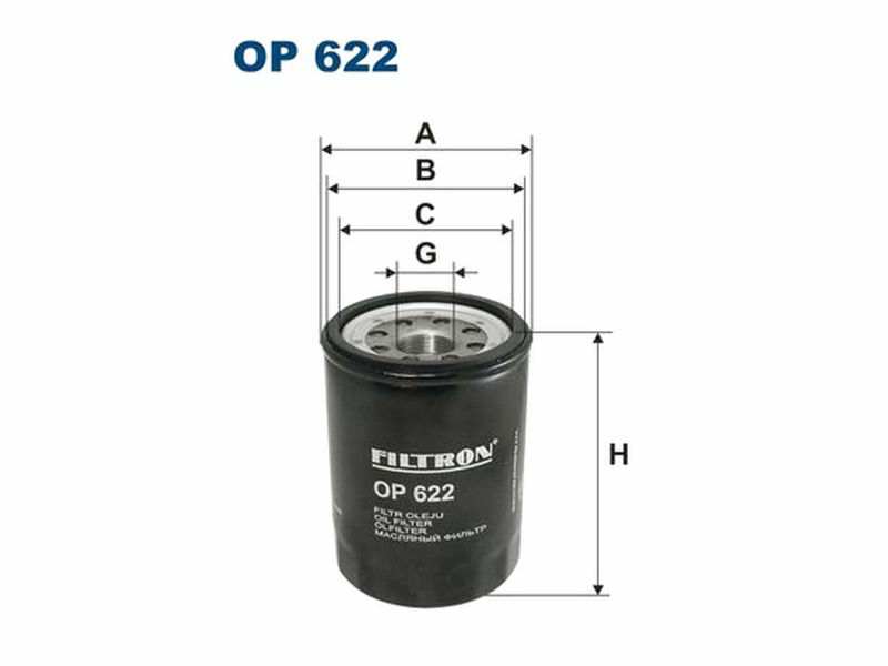 FILTRON Ölfilter 10473761 Filterausführung: Anschraubfilter, Höhe [mm]: 128, Gewindemaß: M26x1.5, Außendurchmesser [mm]: 90, Innendurchmesser 1 [mm]: 87, Innendurchmesser 2 [mm]: 75