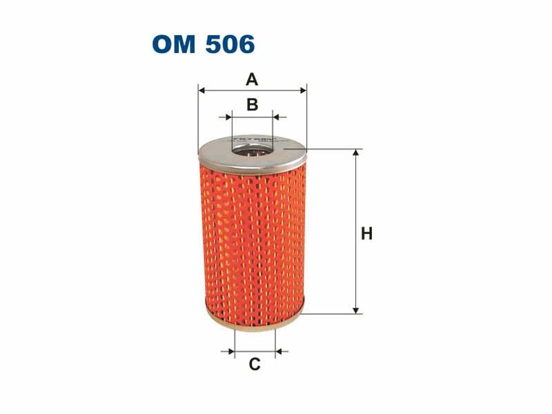 FILTRON Ölfilter 10473580 Filterausführung: Filtereinsatz, Höhe [mm]: 116, Außendurchmesser [mm]: 70, Innendurchmesser 1 [mm]: 26, Innendurchmesser 2 [mm]: 26