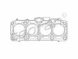 HANS-PRIES Cyilinder head gasket 711626 Thickness [mm]: 1,61, Notches / Holes Number: 3, Gasket Design: Fibre Composite, Number of Cylinders: 4 2.
