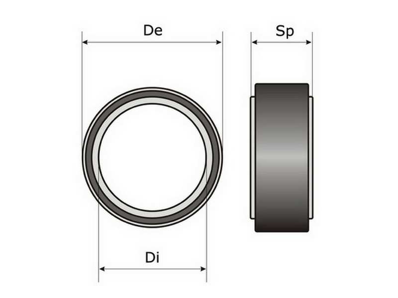 KRIOS Magnetic clutch bearing 207903 Inner diameter [mm]: 35, Outer diameter [mm]: 52, Height 1 [mm]: 20, Manufacturer Restriction: QUALITY, Denso 
Manufacturer Restriction: Denso, QUALITY, Outer Diameter [mm]: 52, Inner Diameter [mm]: 35, Height 1 [mm]: 20