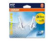 OSRAM Bulb 21887/1 Lamp Type: H7, Voltage [V]: 12, Rated Power [W]: 55, Socket Type: PX26d 
Lamp Type: H7, Voltage [V]: 12, Rated Power [W]: 55, Base design light bulb: PX26d
Cannot be taken back for quality assurance reasons! 2.