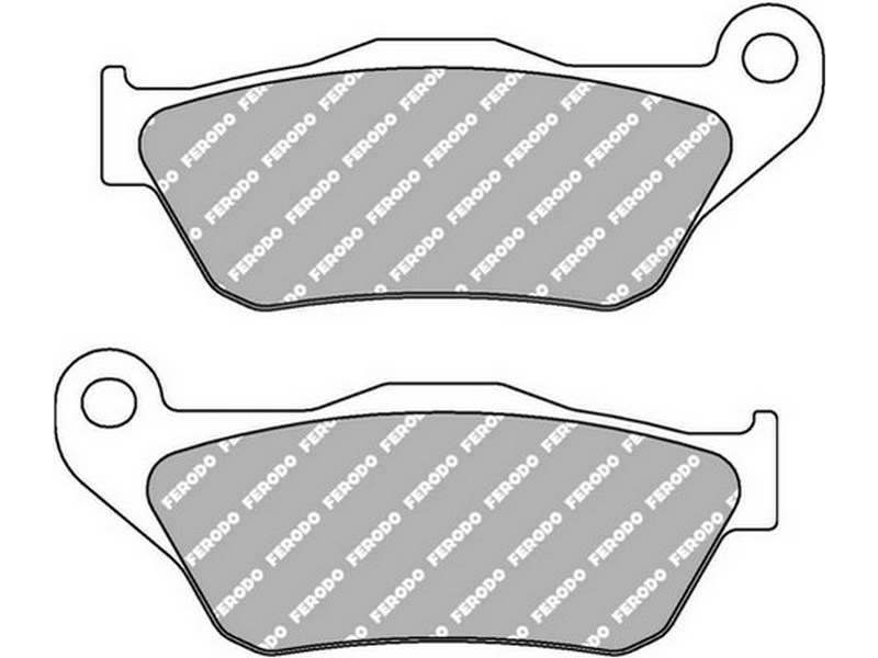 FERODO Brake pad for motorcycle 10931439 Road, Road EF, ECO-FRICTION, Set, for a brake disc!
Thickness [mm]: 7,6, Length [mm]: 94,0, Width [mm]: 40, Packing Type: Box, Version: Eco Friction