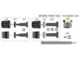 ASPÖCK Elektric socket adapter 300082 Ass1 / Ass2 2Pin, Eye 2.