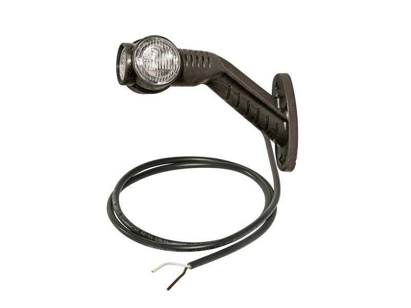 ASPÖCK Umrißleuchte 300821 Superpoint 3 LED, links, rot/weiß/gelb, Kabellänge: 4m, ohne Stecker