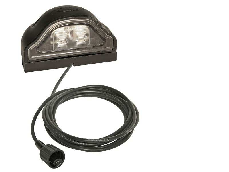 ASPÖCK Nummernschildbeleuchtung (universal) 301187 Regpoint LED, 12/24 V, ASS2, Kabellänge: 3,5 m