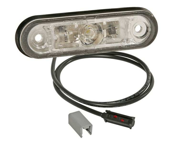 ASPÖCK Begrenzungsleuchte 301049 Posipoint 2, LED, weiß, Kabellänge: 0,5 m