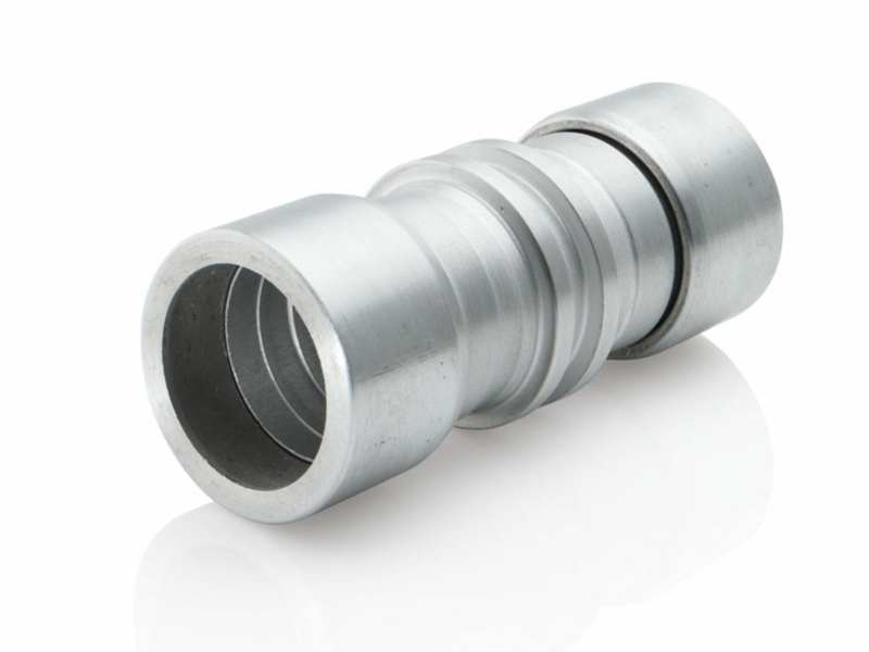 LOKRING Anschluss für Klimaanlagenrohr 227179 Lokring 18 nk al 50, gerade, Aluminiumrohre, beide Enden sind gleich, Durchmesser: 18 mm, 5 Stcs/Pack