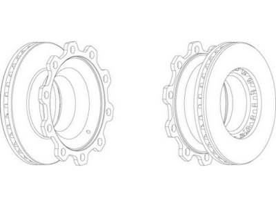 BERAL Brake disc (cargo)