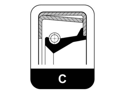 ELRING Wheel hub seal