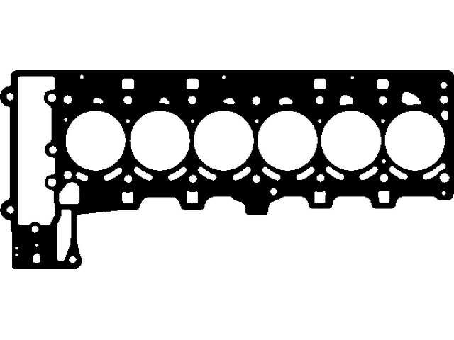 ELRING Cyilinder head gasket 66569 Repair stage: +0,3 mm, Thickness [mm]: 1,47, Installed thickness [mm]: 1,47, Diameter [mm]: 85,3, Gasket Design: Multilayer Steel (MLS), Number of layers: 6