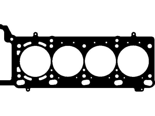 ELRING Cyilinder head gasket 70955 Gasket Design: Multilayer Steel (MLS), Fitting Position: Left