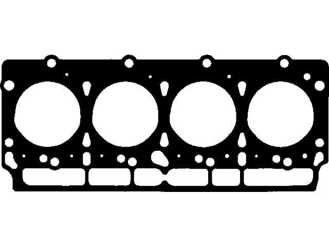 ELRING Cyilinder head gasket 70912 Thickness [mm]: 1,27, Diameter [mm]: 97, Gasket Design: Fibre Composite, Additionally required articles (article numbers): 802.930