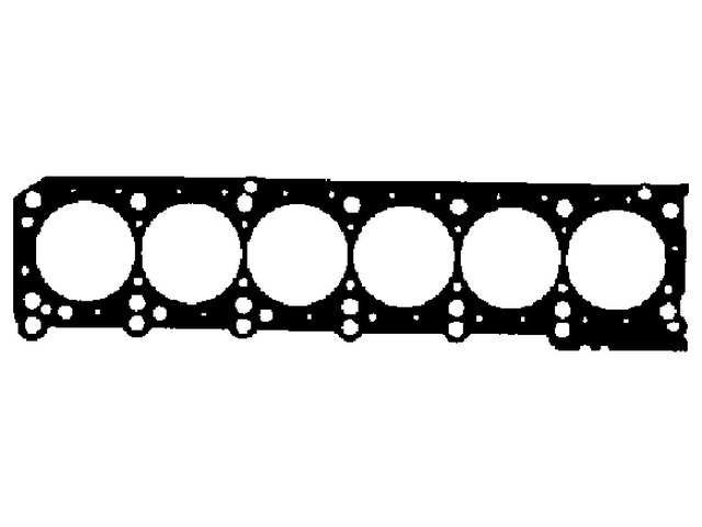 ELRING Cyilinder head gasket 76166 Thickness [mm]: 1,74, Installed thickness [mm]: 1,65, Diameter [mm]: 90,2, Gasket Design: Fibre Composite, Additionally required articles (article numbers): 759.640
