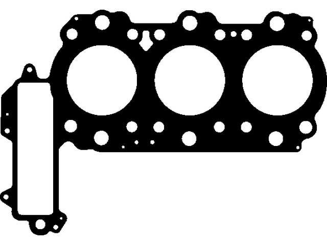 ELRING Cyilinder head gasket 76158 Thickness [mm]: 0,6, Installed thickness [mm]: 0,6, Diameter [mm]: 94, Gasket Design: Multilayer Steel (MLS), Number of layers: 3