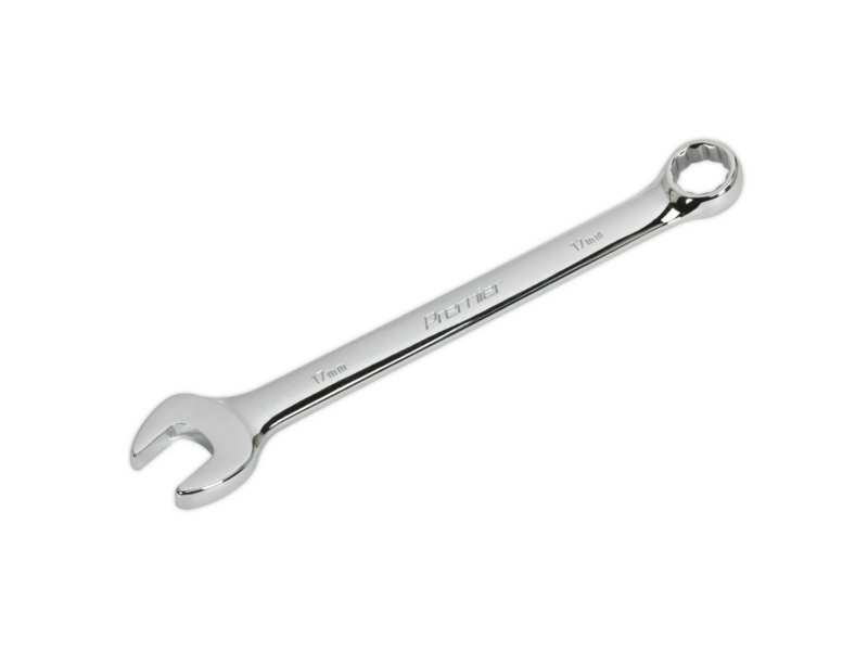 SEALEY Stern-Gabelschlüssel - metrisch 330523 Metrik, CR-VA, Korrosionsbeständig, langer Stiel, 17 mm