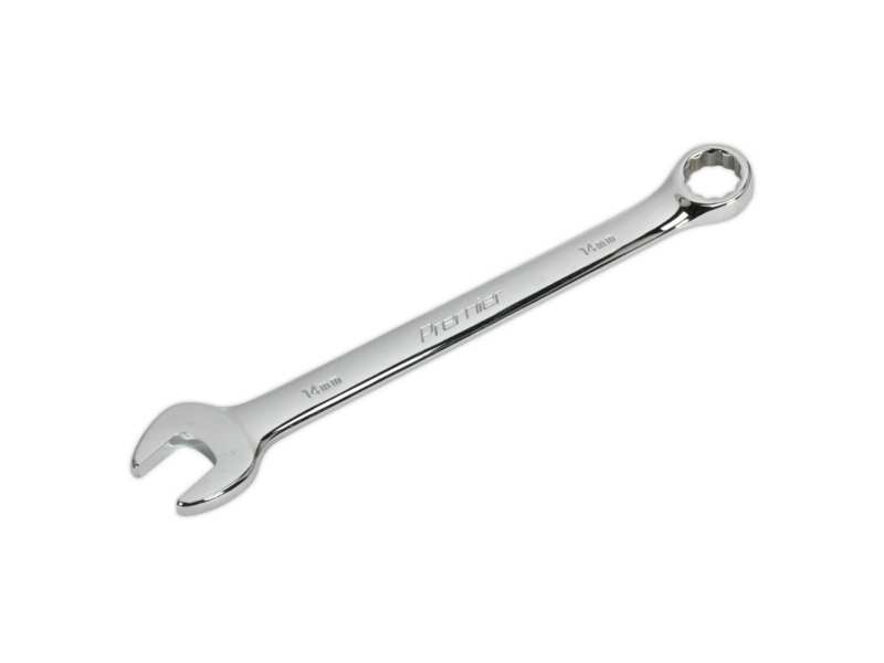 SEALEY Stern-Gabelschlüssel - metrisch 330519 Metrik, CR-VA, Korrosionsbeständige, lange Stamm, 14 mm