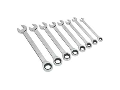 SEALEY Ratchet combination wrench set