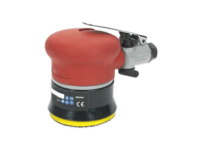 SEALEY Pneumatic excentral sander 331896 Diameter: 75mm, thread size: 5/16 "UNF, air connection: 1/4" BSP, idle speed: 11000 rpm, orbit: D 2.5mm