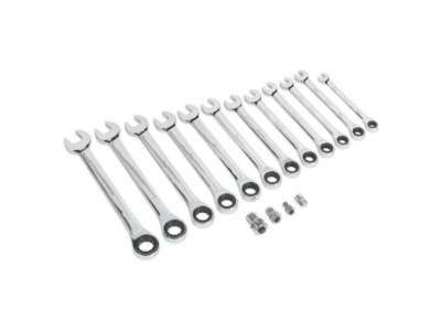 SEALEY Ratchet combination wrench set