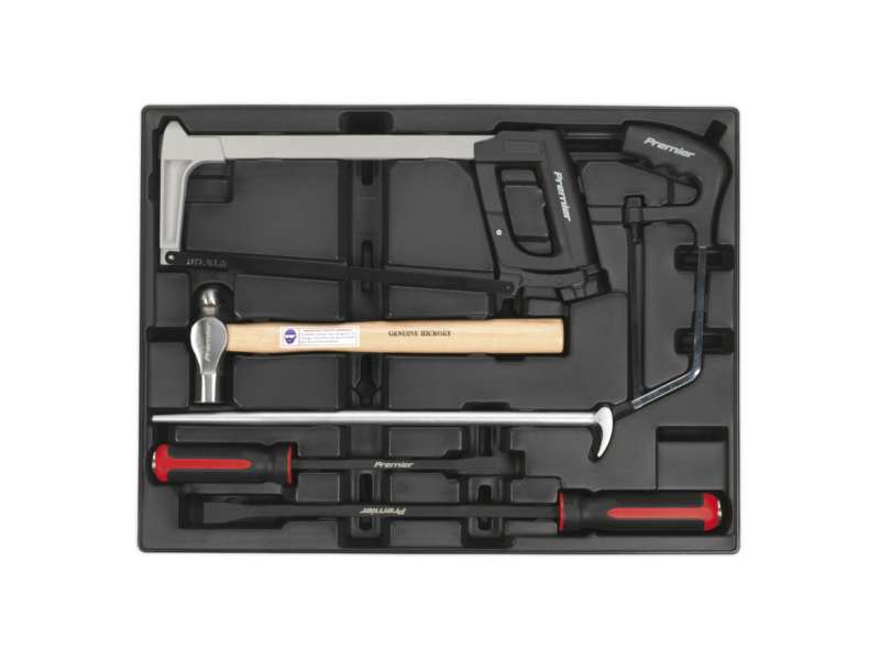 SEALEY Werkzeug-Set 332227 6 PCs Sets, Säge, Hammer, Spanner
Kann aus Gründen der Qualitätssicherung nicht zurückgenommen werden!