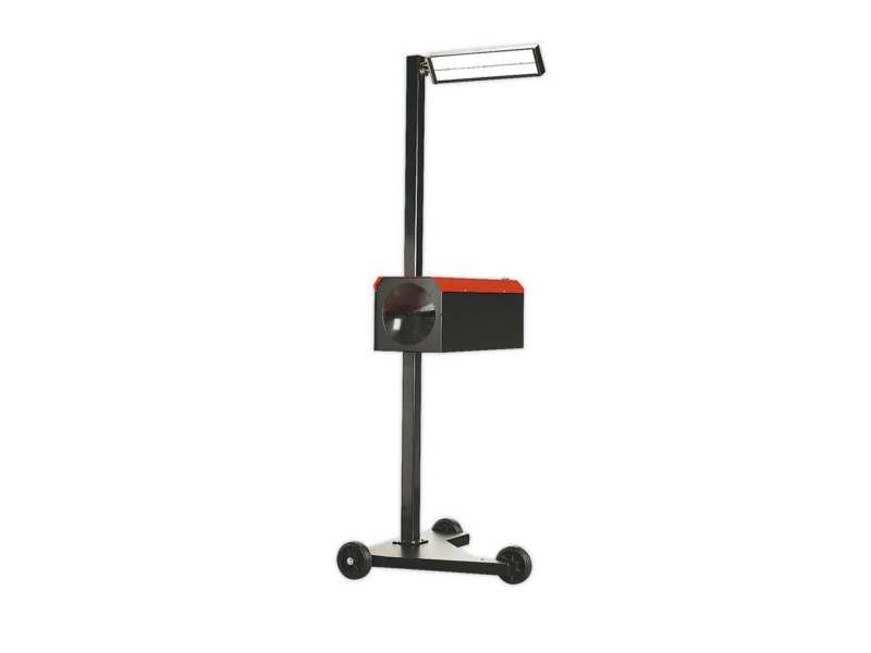 SEALEY Prüfgerät, Scheinwerfereinstel 331041 Nicht mietbar, nur zum Verkauf! Gebaut -in analog Lux -Messgerät
