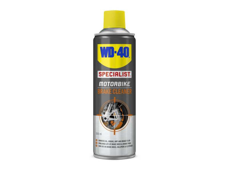 WD-40 Bremsenreiniger 603792 WD40 Fachmotorbike Bremsreiniger - Bremsreinigerspray, 500 ml
Kann aus Gründen der Qualitätssicherung nicht zurückgenommen werden!