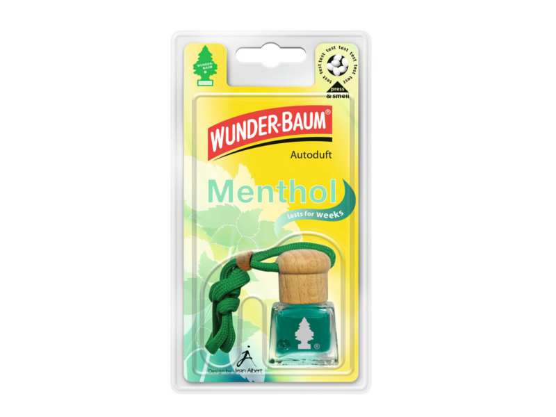 WUNDERBAUM Eurofresh  fresher 600982 Classic Bottle mentol illat 4,5 ml
Cannot be taken back for quality assurance reasons!