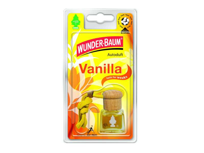 WUNDERBAUM Eurofresh  fresher 600974 Classic Bottle vanilla fragrance 4.5 ml
Cannot be taken back for quality assurance reasons!