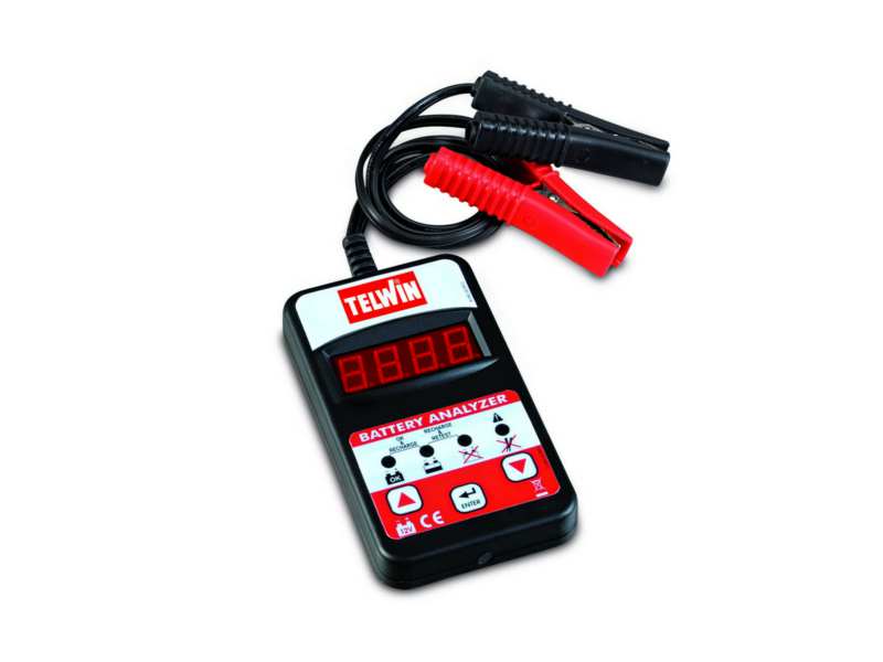 TELWIN Batterie-Tester 333001 12 V, 20-200 AH für Batterien, 110/670 - Din der Starterstrom