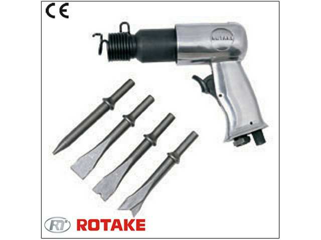 ROTAKE Pneumatischer Hammer 10750296 Fangen 3/4 ", 4500 Beats/min, Luftverbindung 1/4", Luftverwendung 113 l/min