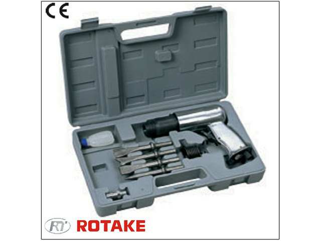 ROTAKE Pneumatic hammer 10750297 9 -piece set with heads