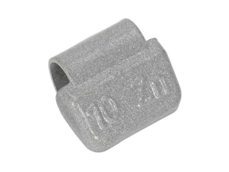 SEALEY Wheel weight 348133 Center weight for aluminum rims, plastic coated, hit, 10 g, 100 db/pack