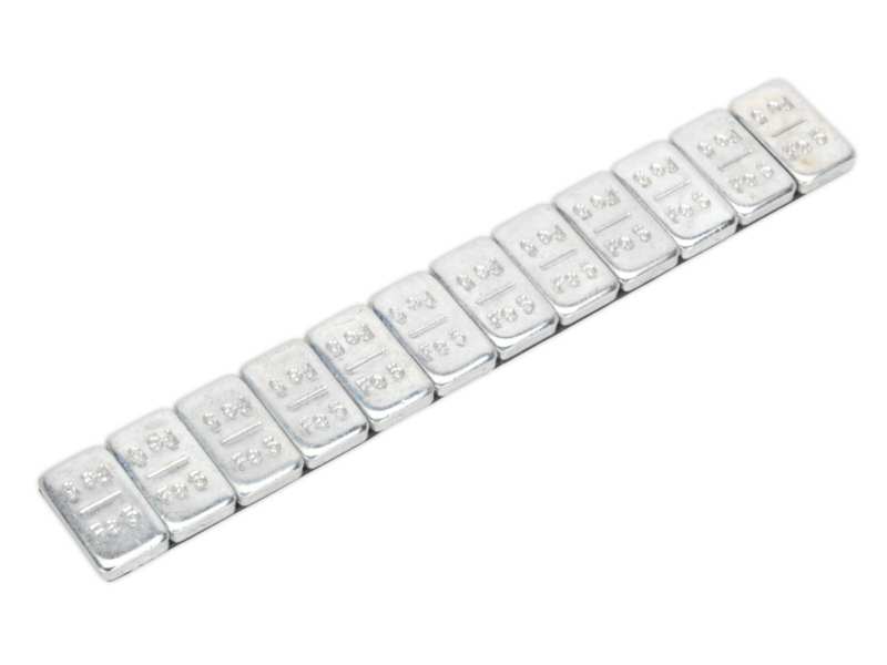 SEALEY Radgewicht 348144 Zentrumgewicht, Selbstadhäsion, 12 x 5 g = 60 g, 100 PCs/Pack